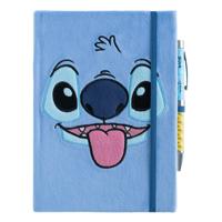 Stitch Premium Plush Notebook A5 with pen Tropical