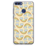 Regenboog: Huawei P Smart (2018) Transparant Hoesje