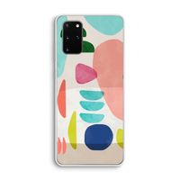 Bold Rounded Shapes: Samsung Galaxy S20 Plus Transparant Hoesje