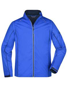 James & Nicholson JN1122 Men´s Zip-Off Softshell Jacket - /Nautic-Blue/Navy - M