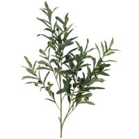 Kunstplant Olijf takken - 101 cm - groen - olijfboom - siertakken stelen - decoratie