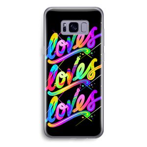 Loves: Samsung Galaxy S8 Transparant Hoesje