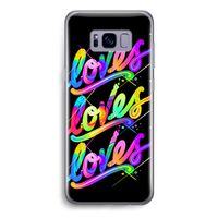 Loves: Samsung Galaxy S8 Transparant Hoesje