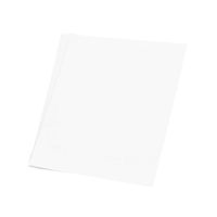 10x stuks wit hobby karton vellen 48 x 68 cm