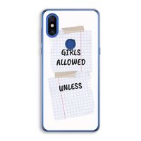 No Girls Allowed Unless: Xiaomi Mi Mix 3 Transparant Hoesje No Girls Allowed Unless: Xiaomi Mi Mix 3 Transparant Hoesje