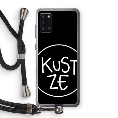 KUST ZE: Samsung Galaxy A31 Transparant Hoesje met koord