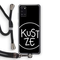 KUST ZE: Samsung Galaxy A31 Transparant Hoesje met koord