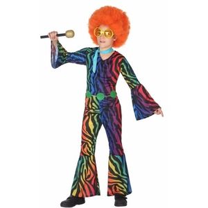 Gekleurde disco jumpsuit voor meisjes