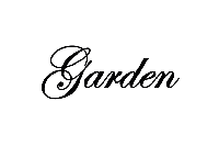 Garden - Muursticker