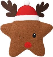 Kussen rendier ster vorm 43 cm Nampook - Nampook