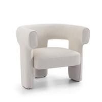 Bronx71 Scandinavische fauteuil Bibi chenille off white