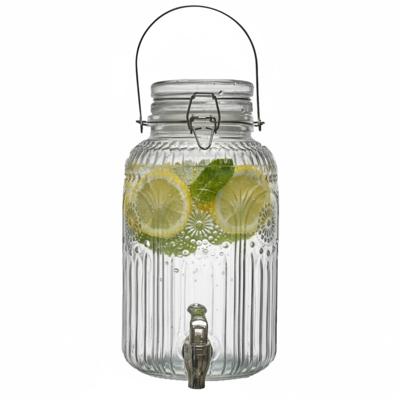 Cook Concept Drankdispenser - 4.0 liter - glas - limonadetap - waterdispenser Cook Concept Drankdispenser - 4.0 liter - glas - limonadetap - waterdispenser