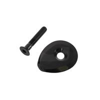 Dedacciai Deda vinci topcap zwart met m6x35 alu bout