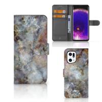 OPPO Find X5 Pro | Bookcase | Marmer Grijs