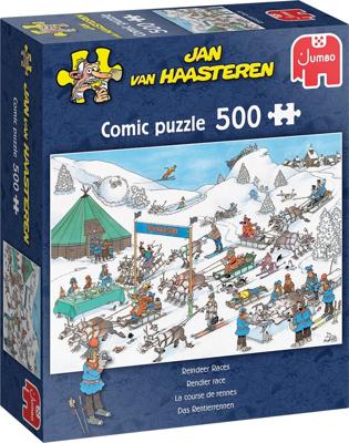 Jan van Haasteren - Rendier Race Puzzel 500 Stukjes