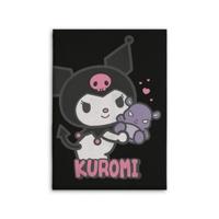 Hello Kitty Kuromi fleece plaid 110 x 150 cm - polyester Hello Kitty Kuromi fleece plaid 110 x 150 cm - polyester