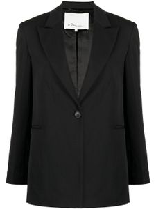 3.1 Phillip Lim blazer à revers crantés - Noir