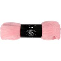 Creativ Company Merino wol, dikte 21 my, lichtrood, 100 gr/ 1 doos