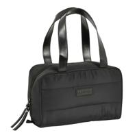 Toilettas voor op School Moos Negro Gestoffeerd Zwart 31 x 14 x 19 cm