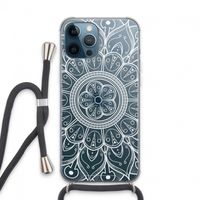 Roses Are Red: iPhone 13 Pro Max Transparant Hoesje met koord