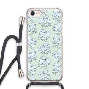 Octopussen: iPhone 7 Transparant Hoesje met koord
