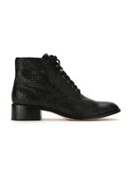 Sarah Chofakian bottines en cuir - Noir - thumbnail