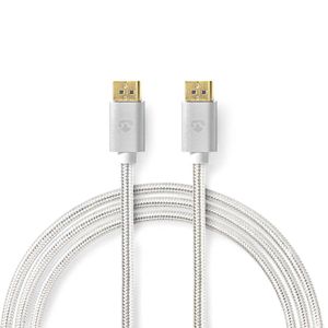 Nedis DisplayPort-Kabel | DisplayPort Male naar DisplayPort Male | 2 m | 1 stuks - CCTB37014AL20 CCTB37014AL20