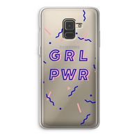 GRL PWR: Samsung Galaxy A8 (2018) Transparant Hoesje GRL PWR: Samsung Galaxy A8 (2018) Transparant Hoesje