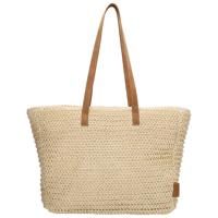 Beagles Rieten Strandtas L Natural Life Light Natural