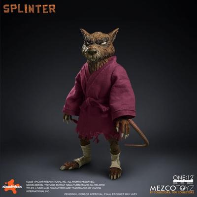 Teenage Mutant Ninja Turtles One:12 Collective Action Figure 1/12 Splinter 17 cm Teenage Mutant Ninja Turtles One:12 Collective Action Figure 1/12 Splinter 17 cm