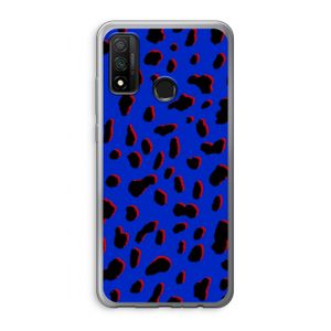 Blue Leopard: Huawei P Smart (2020) Transparant Hoesje