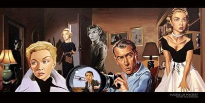 Kunstdruk Master of Mystery The Art of Justin Reed 100x50cm