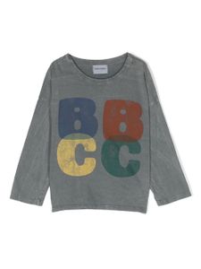 Bobo Choses t-shirt colour block à manches longues - Gris