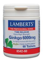 Ginkgo 6000mg 60 Tabletten