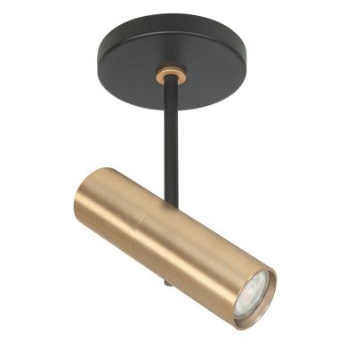 Highlight Zwarte spotTrend met messing enkel - S7530.38