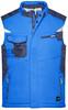 James & Nicholson JN825 Craftsmen Softshell Vest -STRONG- - Royal/Navy - XL