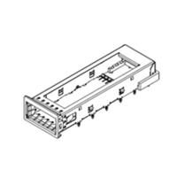 Molex 747360220 Female behuizing (board) Inhoud: 1 stuk(s) Tray - thumbnail