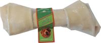 Knoopkluif wit 16 cm met banderol - Gebr de boon