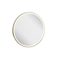 Crosswater Infinity Spiegel - met verlichting - rond - 70cm - geborsteld messing (goud) IF_MIRROR70F Crosswater Infinity Spiegel - met verlichting - rond - 70cm - geborsteld messing (goud) IF_MIRROR70F