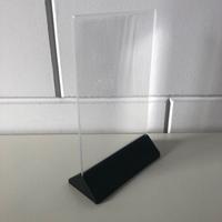 Menustandaard A5 zwart voetje