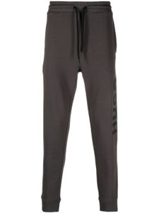 HUGO pantalon de jogging à logo imprimé - Gris