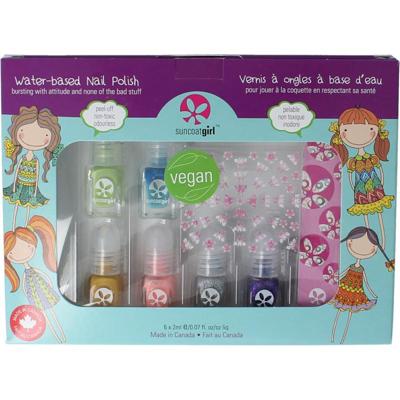Suncoat Girl nagellak mini mani vegan 6x2ml