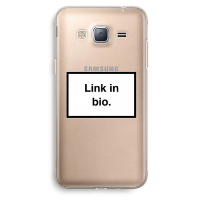 Link in bio: Samsung Galaxy J3 (2016) Transparant Hoesje