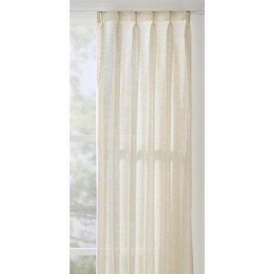 40% korting - Leen Bakker - Inbetween Paros - Polyester/Linnen - Beige - H300 Cm