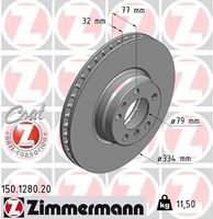 Remschijf Coat Z 150128020
