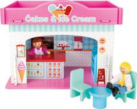 Speelhuis ijswinkel met accessoires - thumbnail