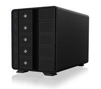 ICY BOX IB-3805-C31 HDD-behuizing Zwart 3.5" - thumbnail