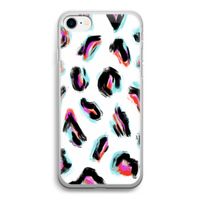 Cheetah color: iPhone SE 2020 Transparant Hoesje