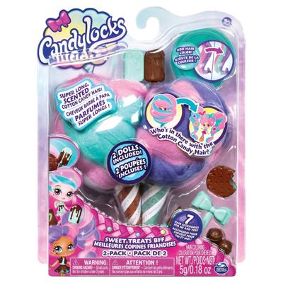 Spin Master candylocks sweat trearts bff met 2 poppen