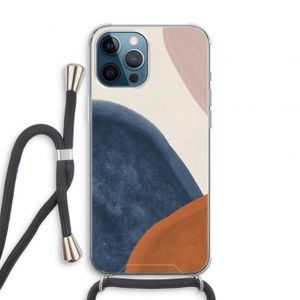 Geo #1: iPhone 12 Pro Transparant Hoesje met koord